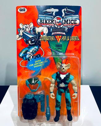 ✅BIKER MICE FROM MARS 1994 TURBO VINNIE GIG Galoob