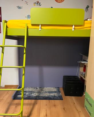 Letto a soppalco Battistella (prezzo trattabile)