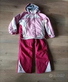 Completo neve sci o snowboard  anni 8