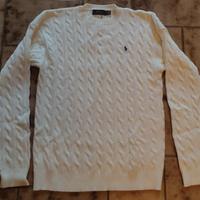 maglione ralph lauren bianco L