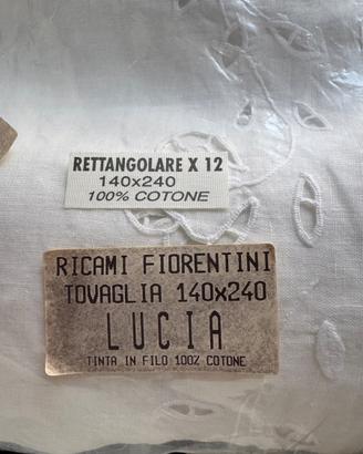 Tovaglia ricamata