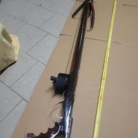 fucile arbalete in legno 