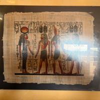 Dipinto su papiro egiziano