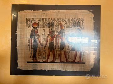 Dipinto su papiro egiziano