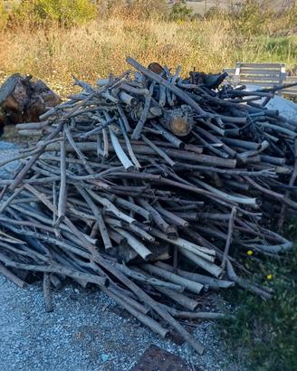 ulivo da ardere per camino