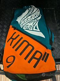 ala da kite surf completa di barra e cavi