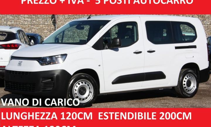 FIAT Doblo 1.5 BlueHdi 100CV Crew Cab COMBI 5 PO
