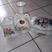 set tre pezzi porcellana Limoges 