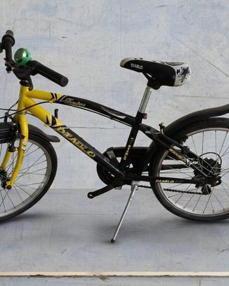 Bicicletta Bambino 20" Diablo – Giallo/Nera