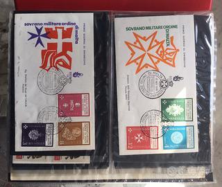 Filatelia, FDC SMOM 1968/1982