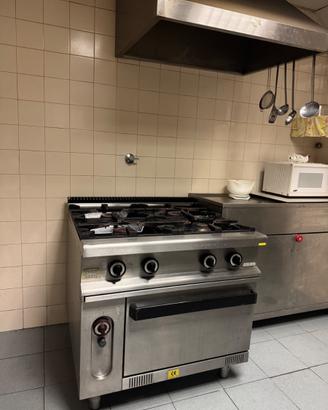 Cucina Professionale INOX - Stufa