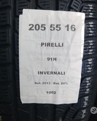 2 gomme 205 55 16 pirelli a1002