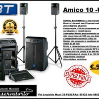 Impianto audio FBT mod.Amico10 usb