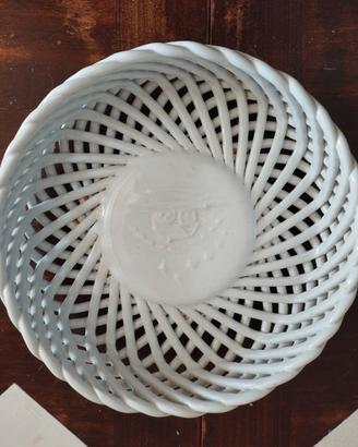Cesto intrecciato Mulino bianco vintage.