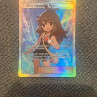 carta pokemon esplorazione di verde full art