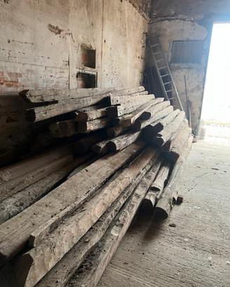 Travi di legno