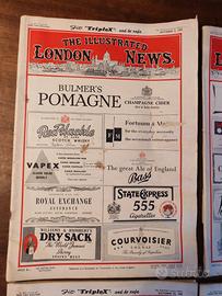 6 Riviste Storiche "The Illustrated London News"