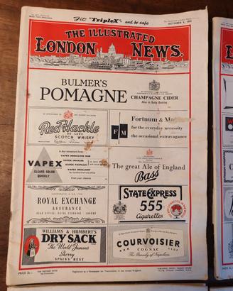 6 Riviste Storiche "The Illustrated London News"