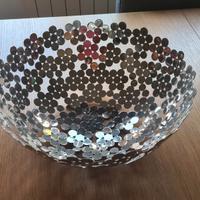 Centrotavola acciaio design