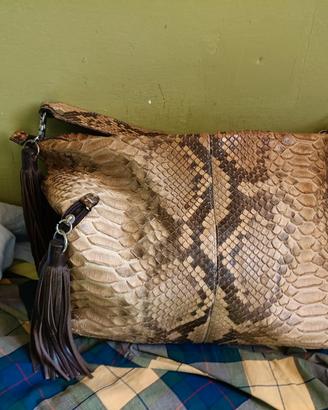 borsa in pitone