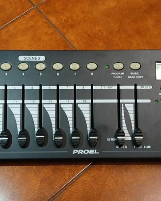 Centralina luci DMX Proel  PLCNDXPS