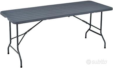 Hortan Tavolo Pieghevole Rettangolare 180x70x75