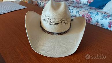 cappello cowboy taglia M