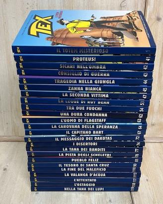 FUMETTI TEX COLLEZIONE STORICA A COLORI DA 1 A 241