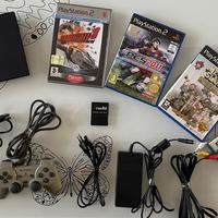 PlayStation 2 slim + 4 gichi