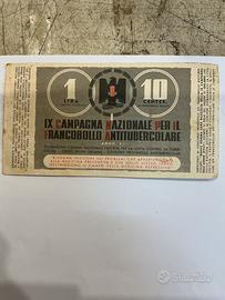 Chiudilettere campagna antitubercolare
