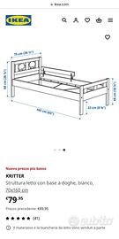 Letto e amterasso bambini Ikea