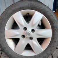 cerchi+gomme Nissan micra