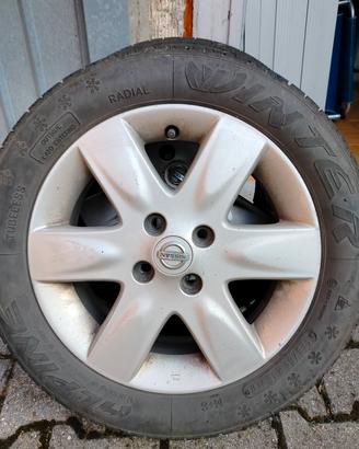 cerchi+gomme Nissan micra