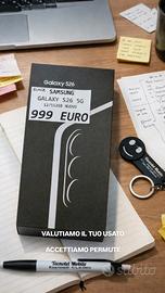 SAMSUNG GALAXY S26 512GB NUOVO BLACK