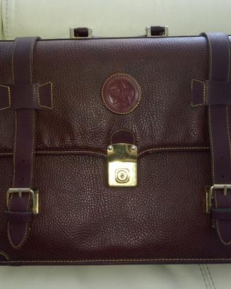 Valigetta Executive in pelle con Manico sopra