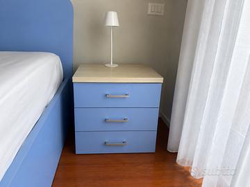 Letto contenitore + comodino Colombini Golf