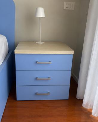 Letto contenitore + comodino Colombini Golf