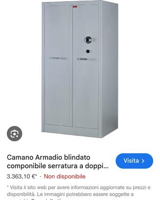 Armadio blindato