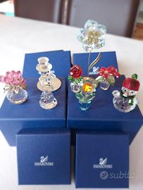 Swarovski collezione di 8 pezzi originali