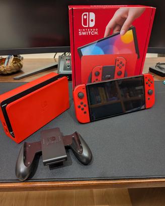 Nintendo Switch OLED - Mario Special Edition (RED)