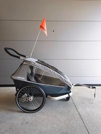 Carrello bici Croozer 1 posto bambino