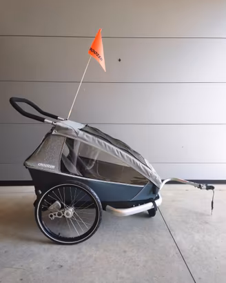 Carrello bici Croozer 1 posto bambino