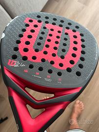 Padel pala racchetta wilson bela
