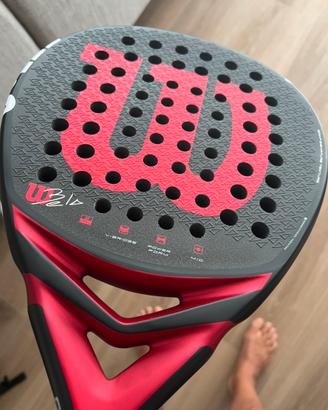 Padel pala racchetta wilson bela