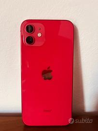Iphone 12 Rosso 64GB + accessori