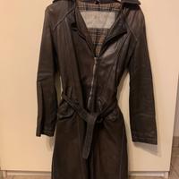 Cappotto pelle vera testa di moro Giorgio Brato