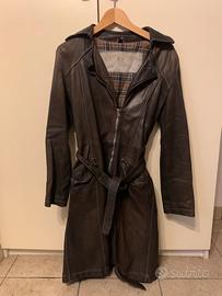 Cappotto pelle vera testa di moro Giorgio Brato