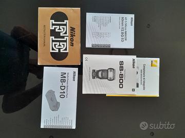 SB-800 Nikon flash istruzioni