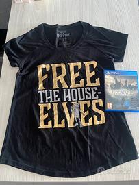 Gioco Playstation 4 Hogwarts Legacy + shirt