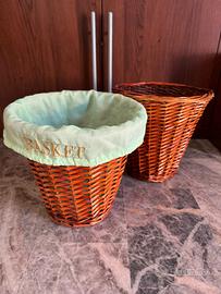 Ceste in vimini porta giochi